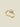 Hair Clip Abstract Gold