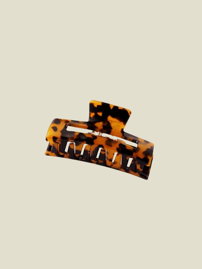 Hair Clip Brown Tortoise