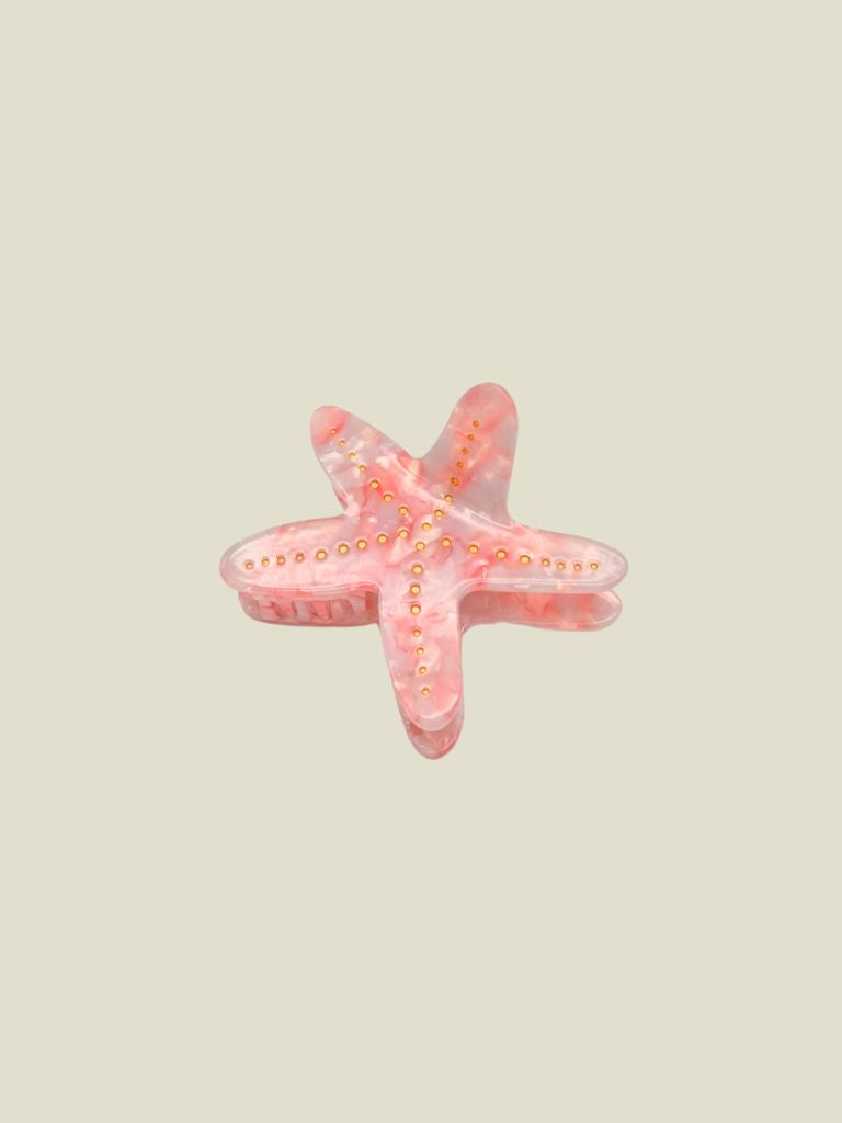 Hair Clip Karin Starfish Pink
