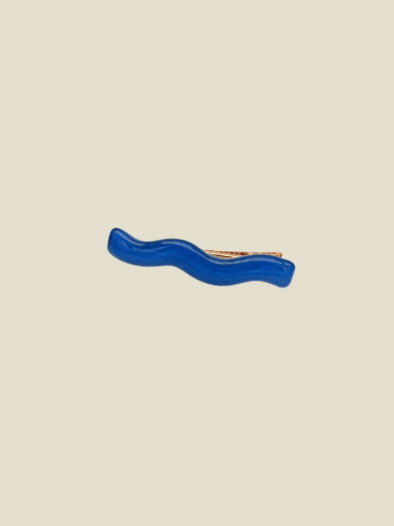 Hair Clip Wavy Dream Blue