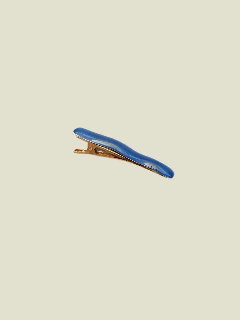 Hair Clip Wavy Dream Blue