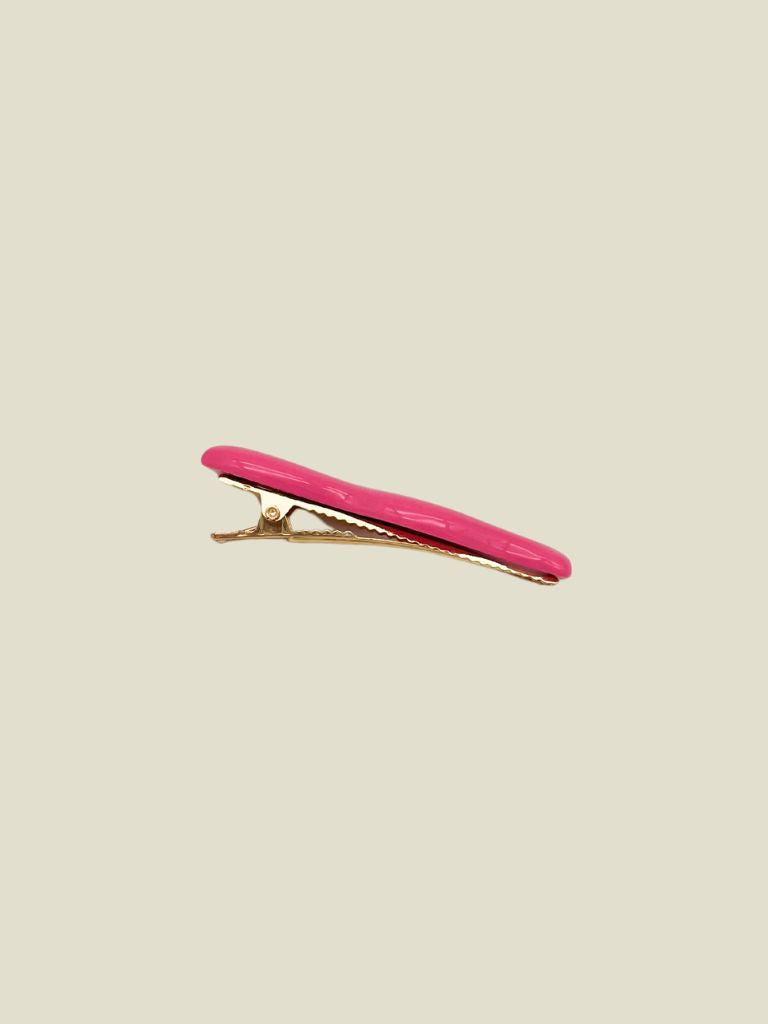 Hair Clip Wavy Dream Pink