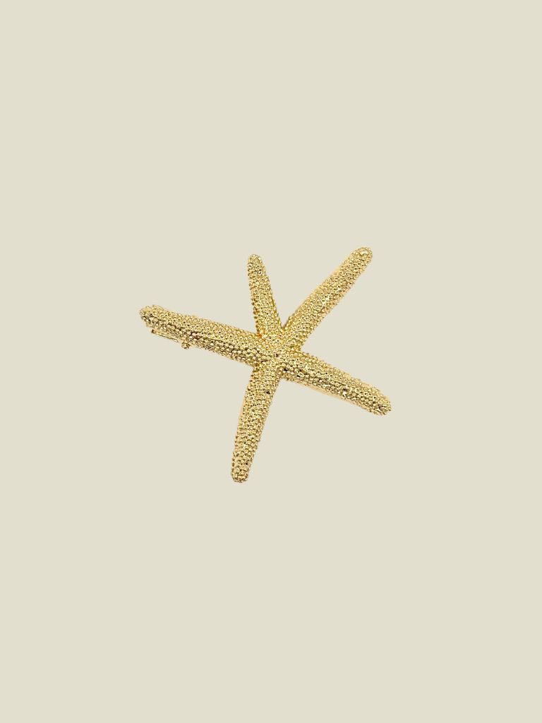 Hair Pin Starfish Gold