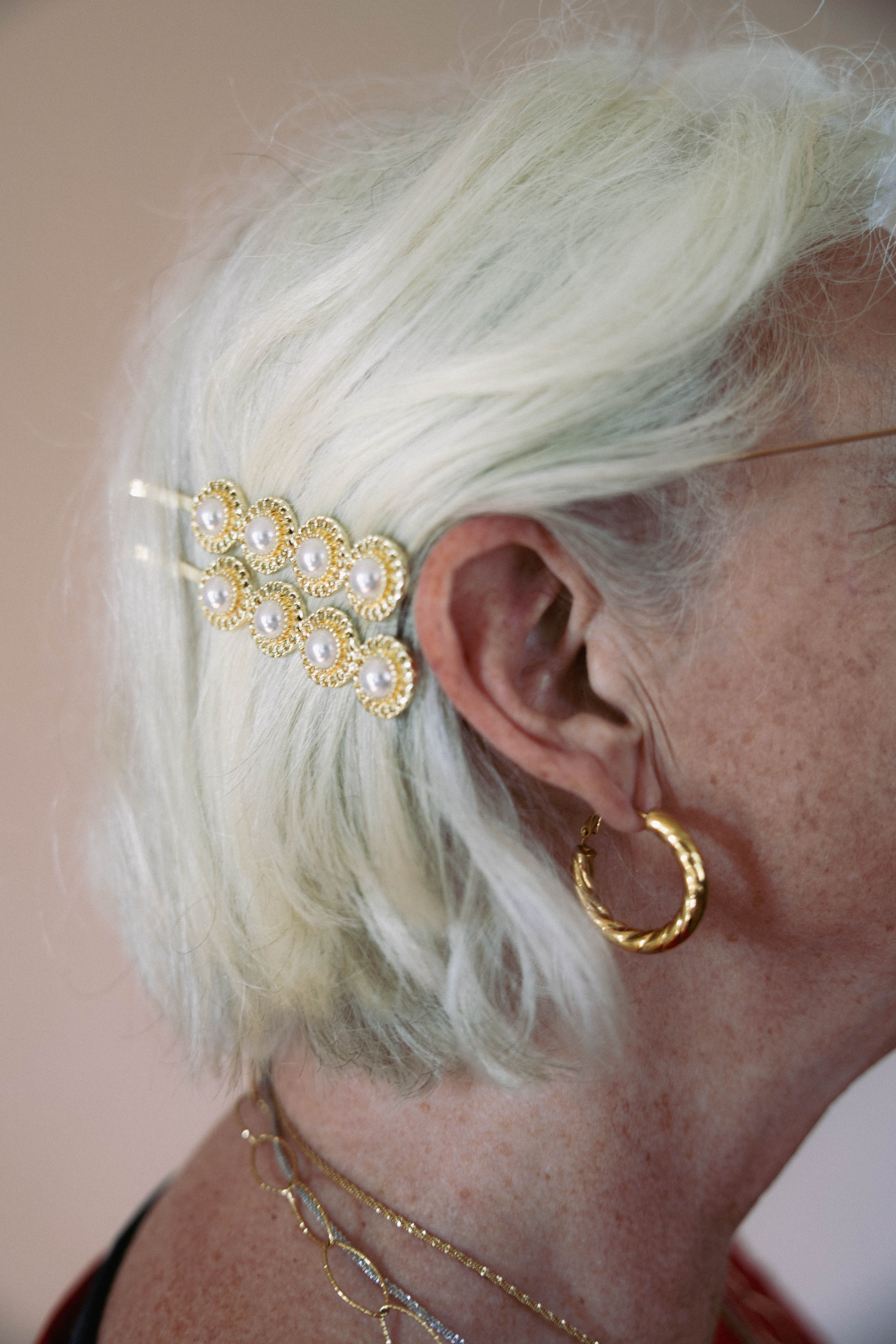 Funky Earrings (Set) Ropes Hoops Gold