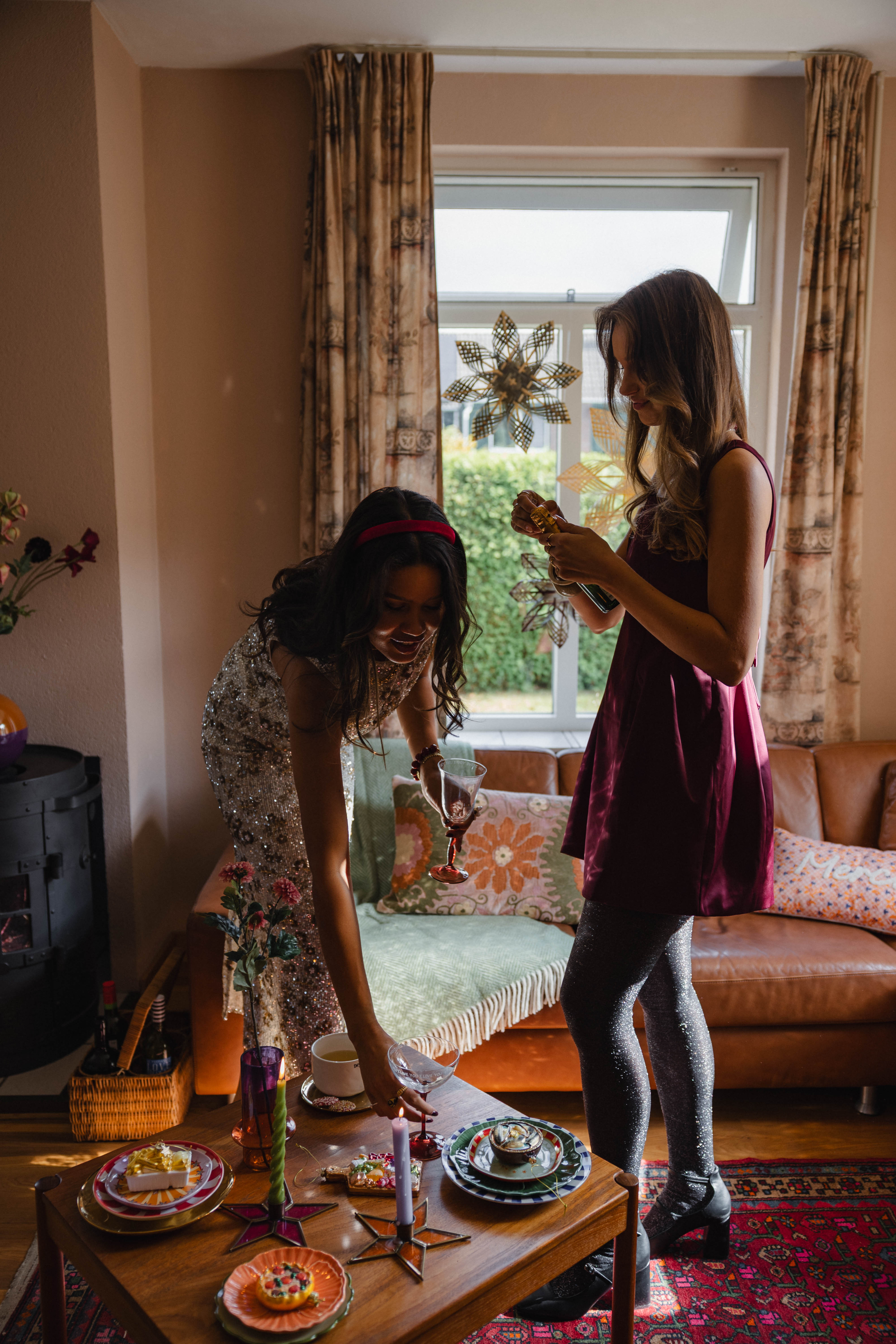 Plaid Herringbone Aloe Vera
