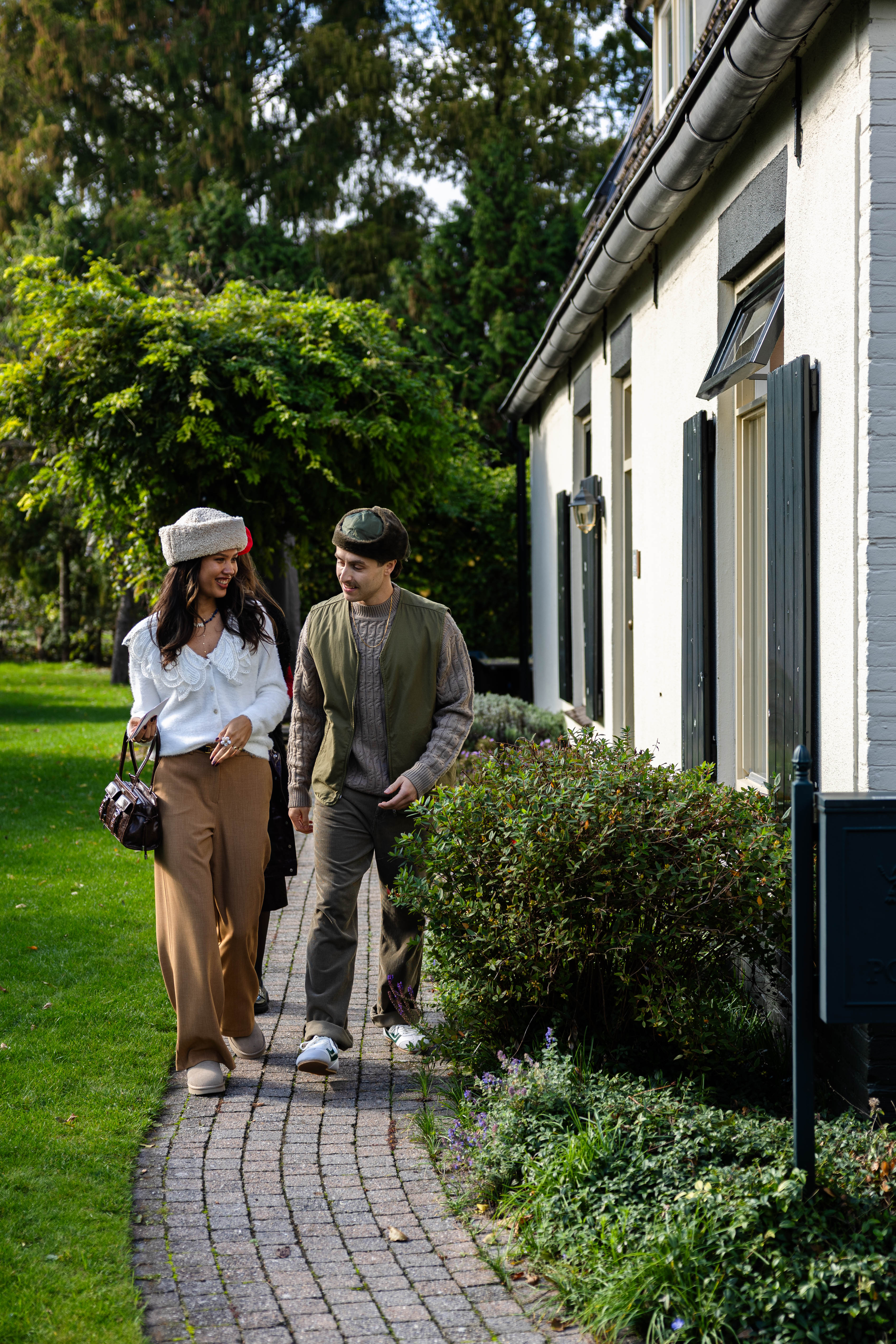 Pants Macy Michelle HW Wide Coconut Melange