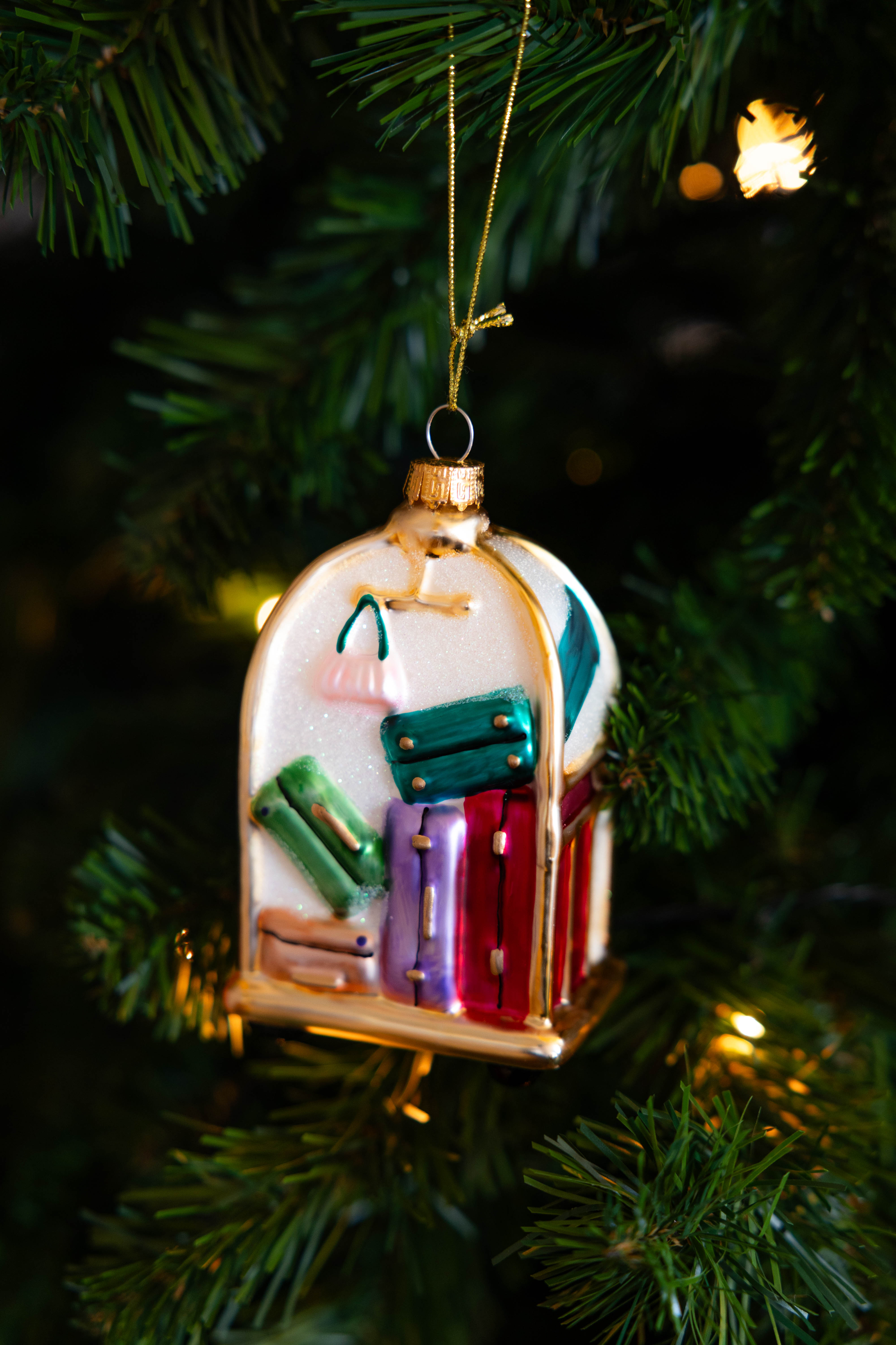 Ornament Trolley Glass