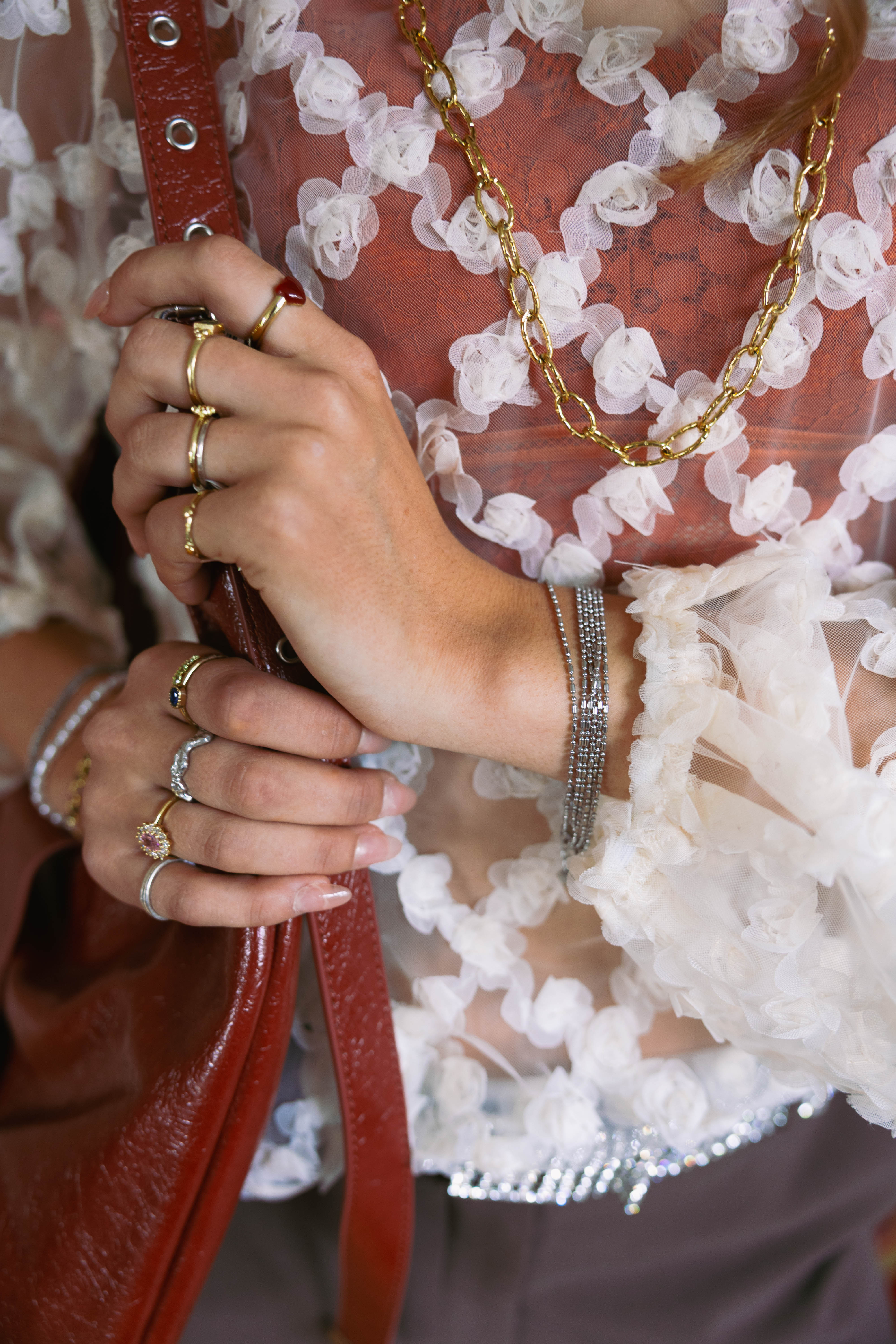 Bracelet Bar Wires Silver