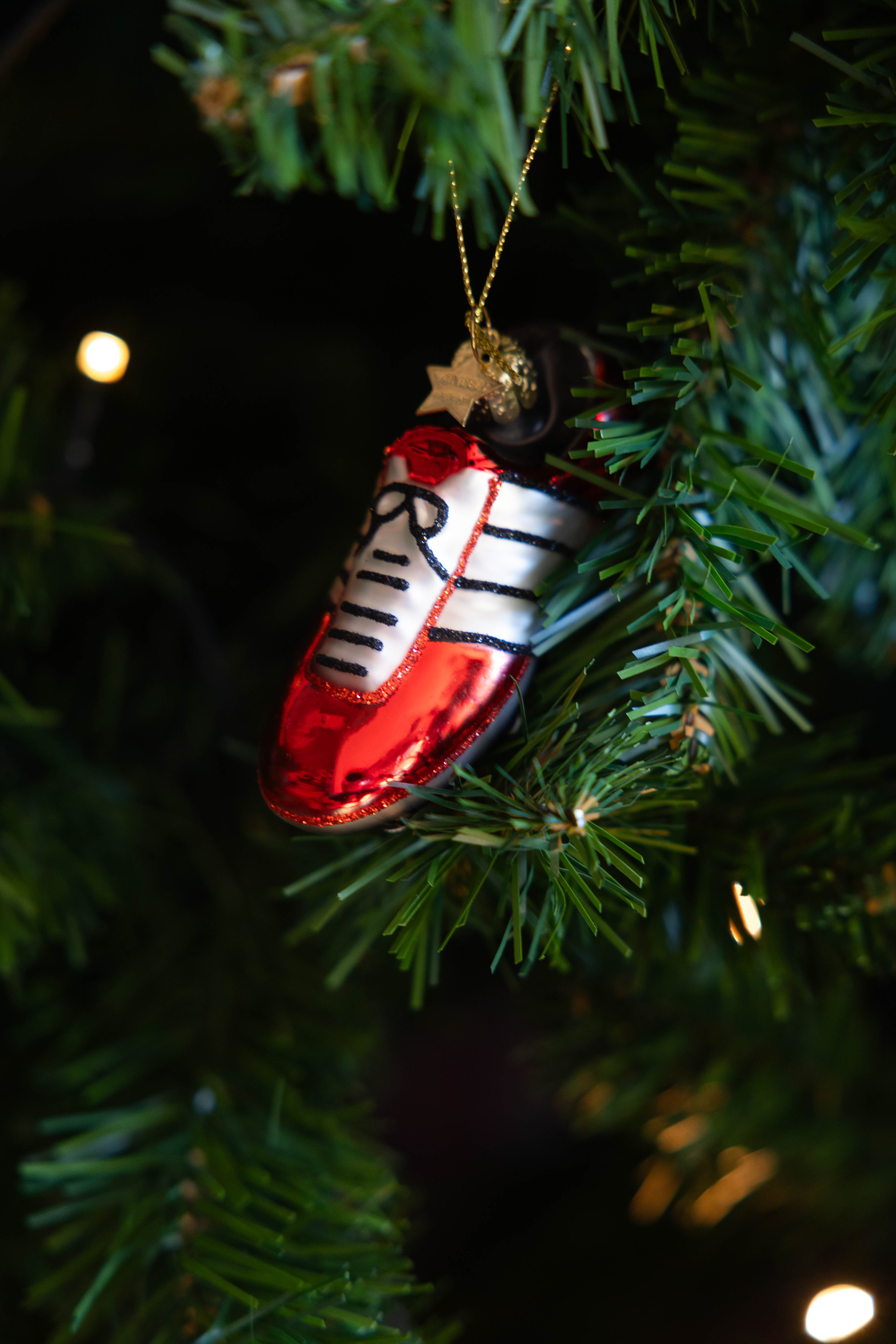 Ornament Red Football Shoe