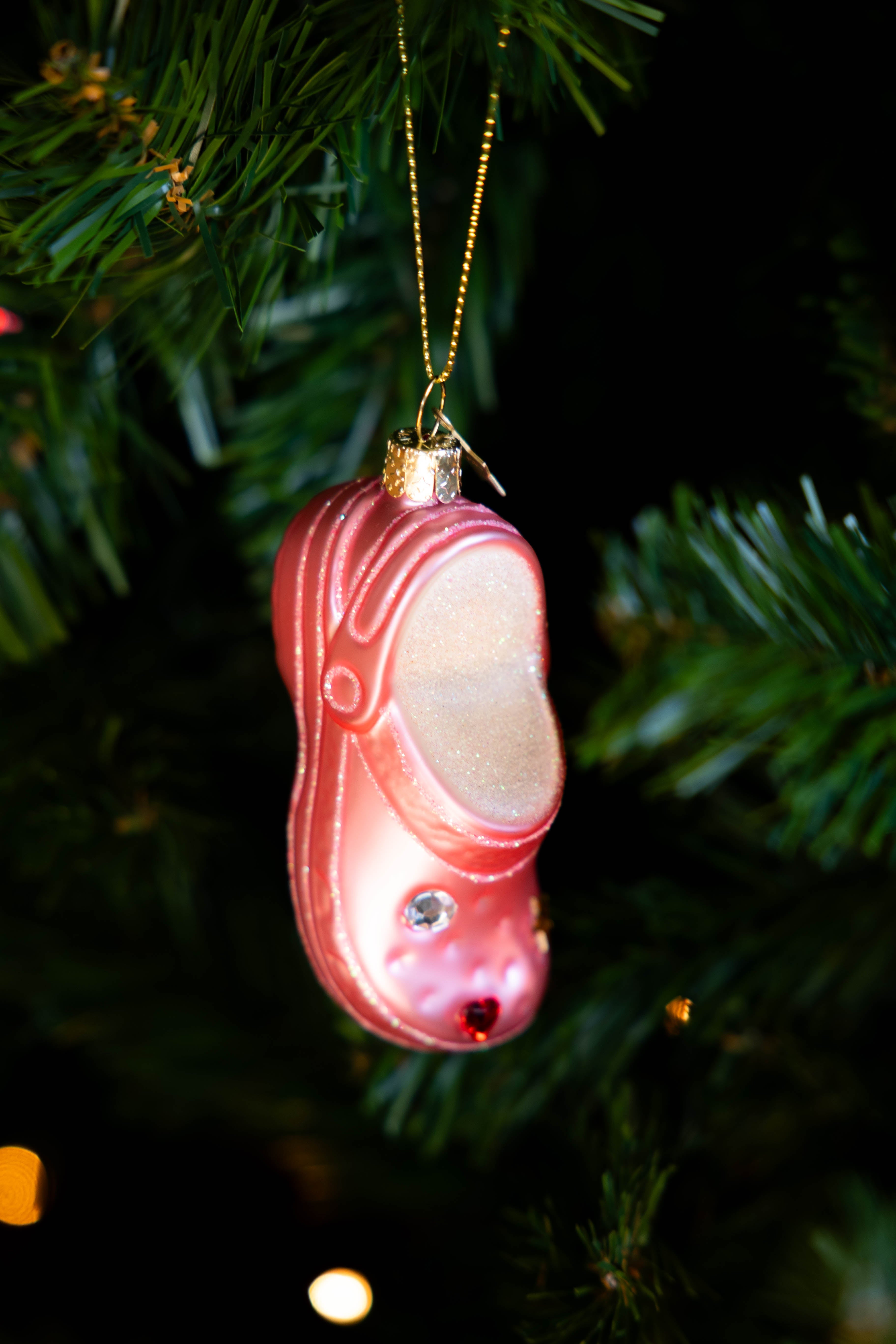 Ornament Matt Pink Clog