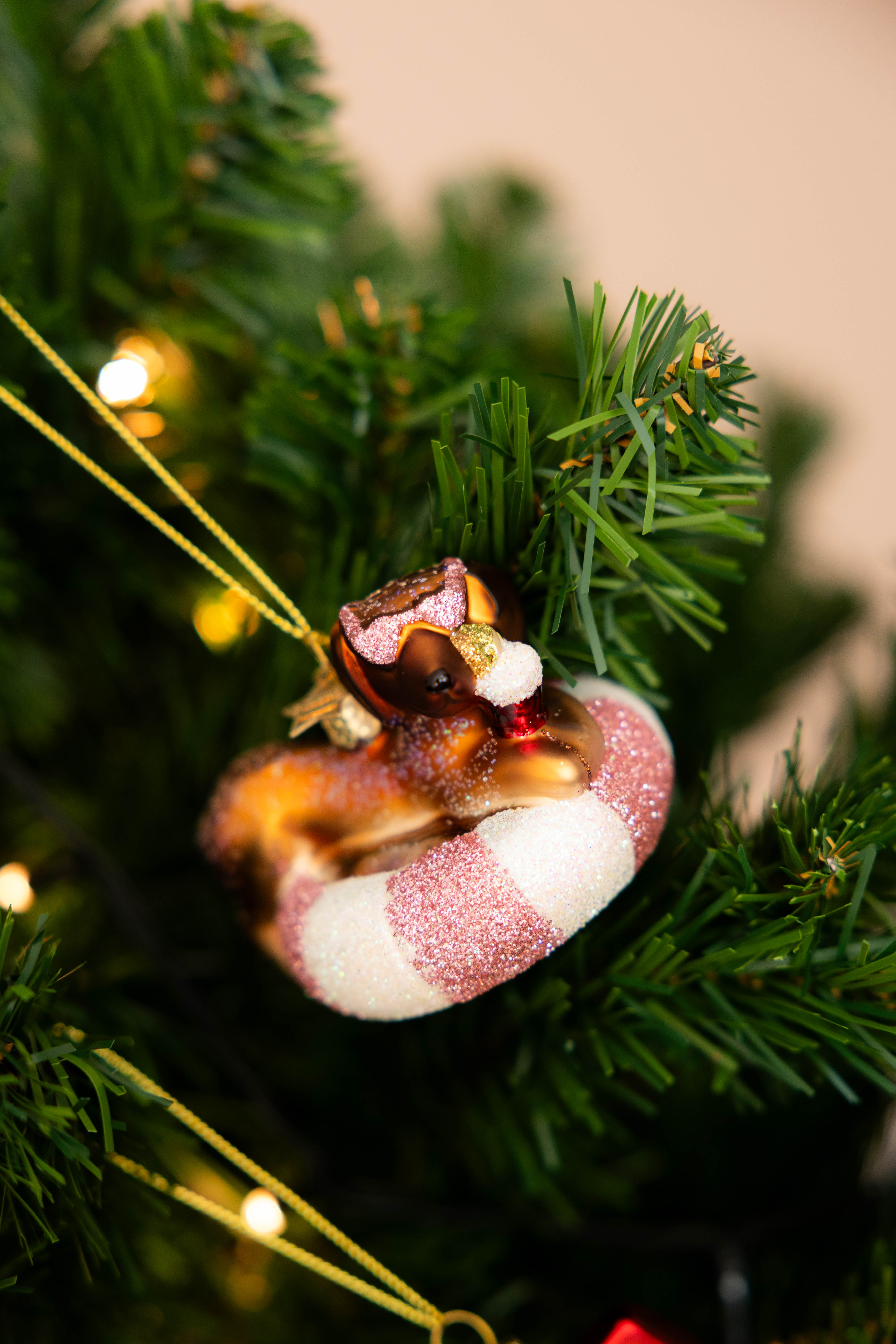 Ornament Dog On Pool Float