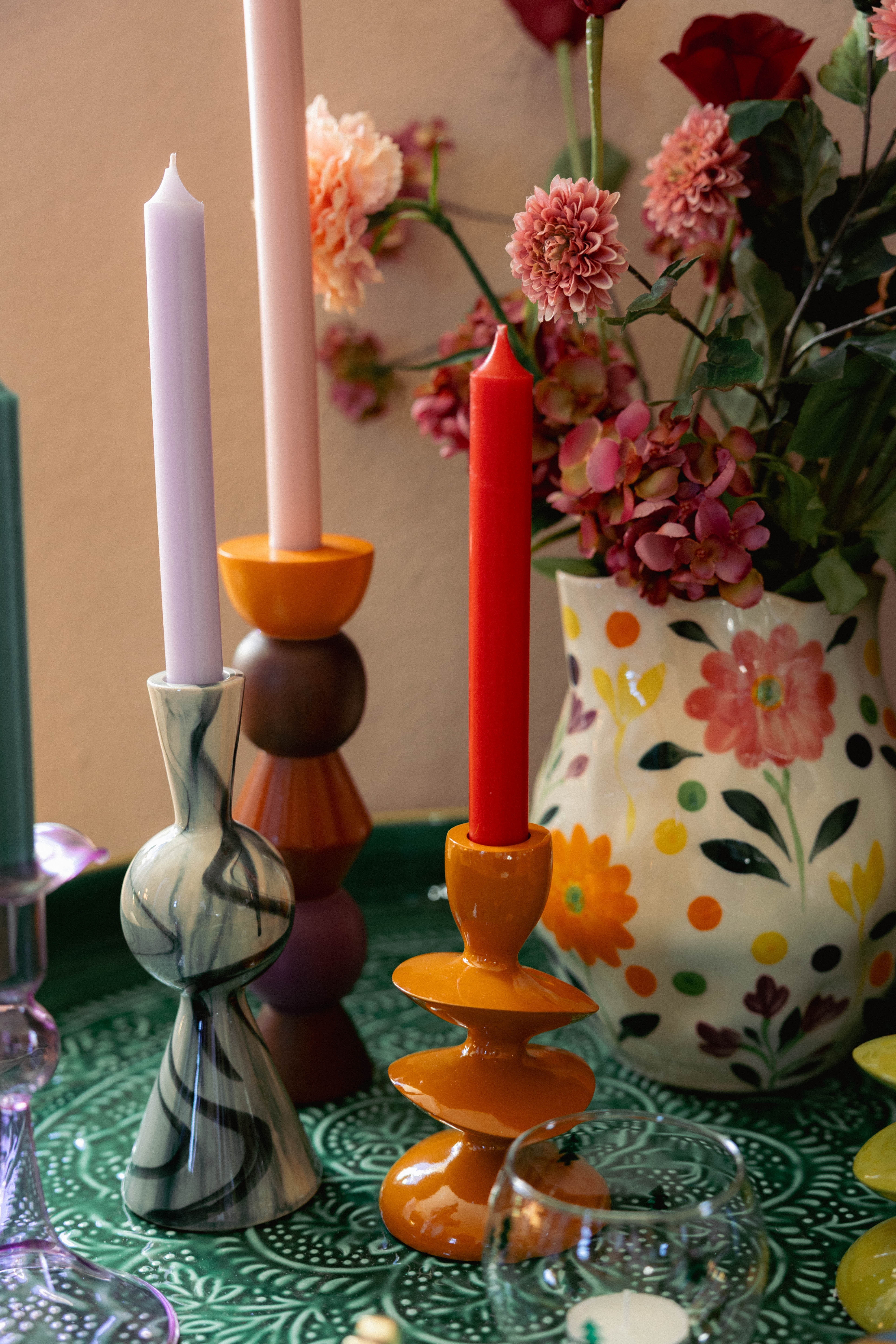 Candle Holder Tove Inca Gold