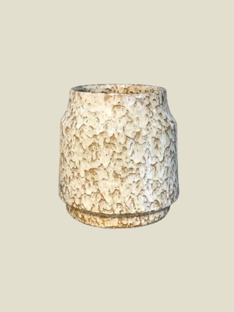 Digdis Pot Tapper Reactive Sandy Brown
