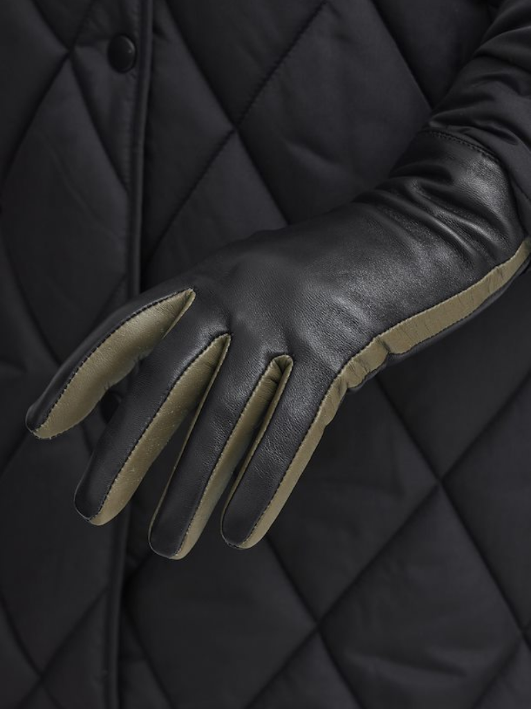 Gloves Leather Fipina Black