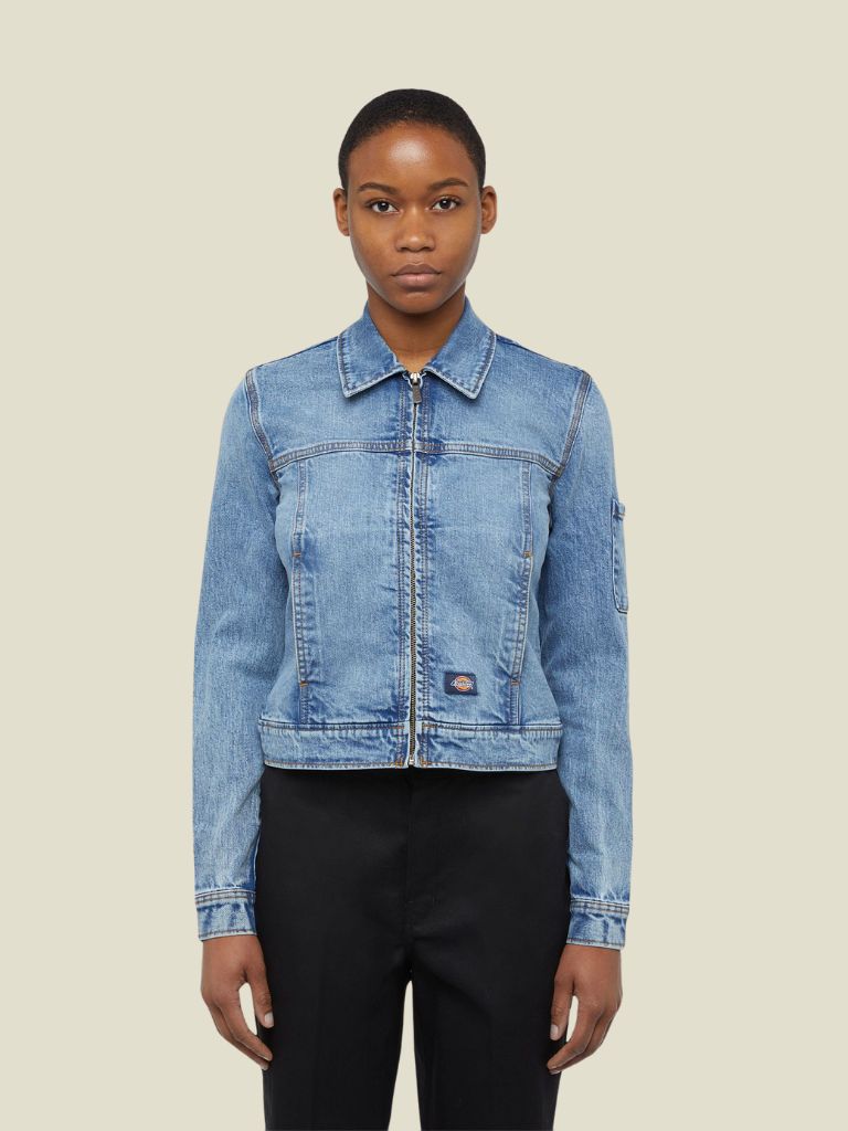 Jacket Denim Slim Rinsed Fade