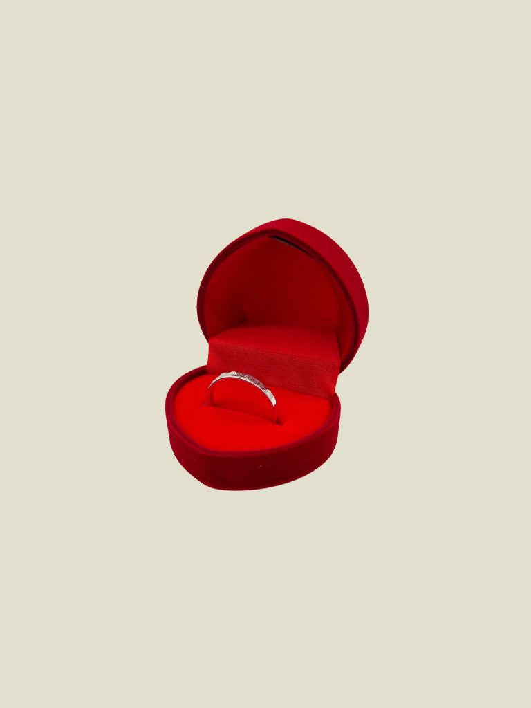 Jewelry Box Heart Red