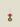Candle Stick Flower Green Red