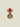 Candle Stick Flower Green Red