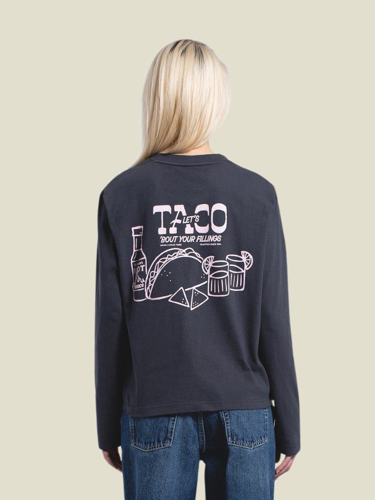 Longsleeve Kath Asphalt Taco