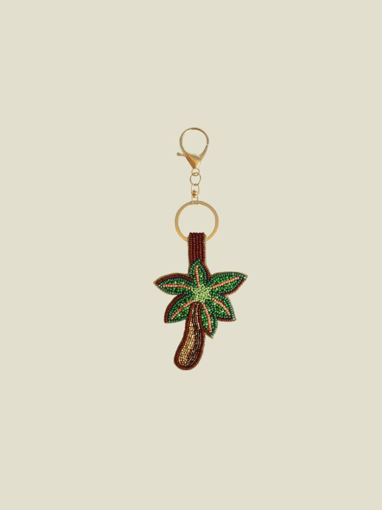 Keychain Beaded Palmtree