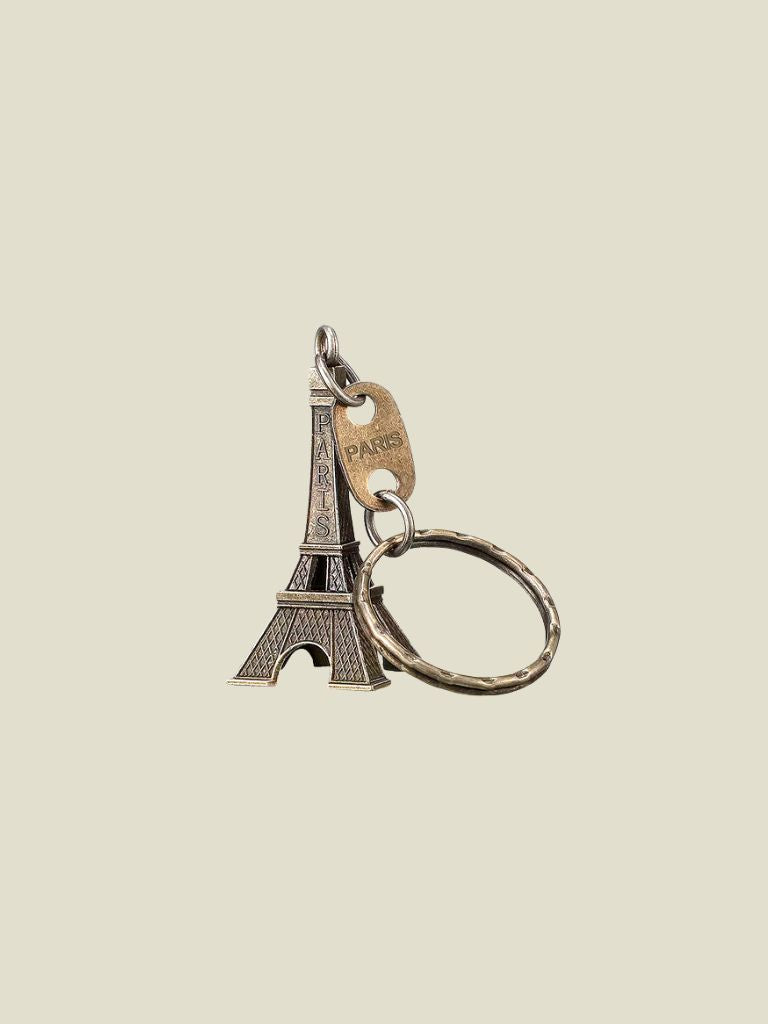 Keychain Eiffel Tower Antique