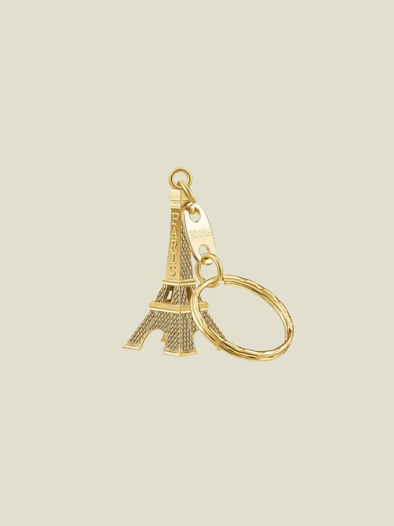 Keychain Eiffel Tower Gold