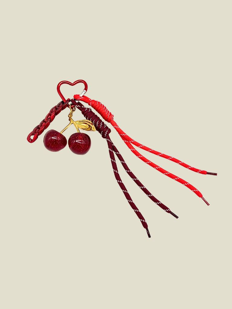 Keychain Hangers Cherry Heart