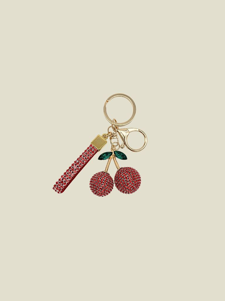 Keychain Red Cherries