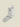 Socks Sporty Icon White Grey