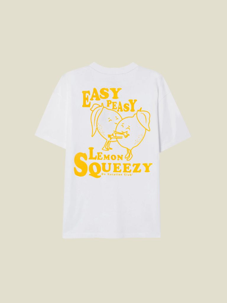 Tshirt Lemon Squeezy White