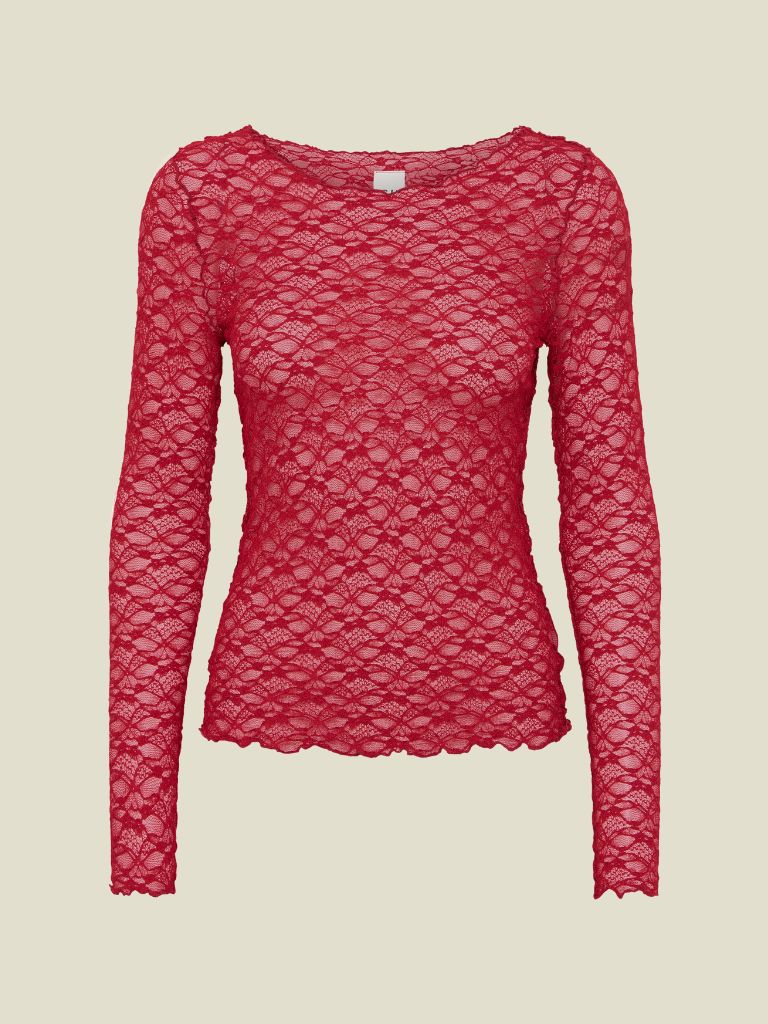 Longsleeve Devon Biking Red