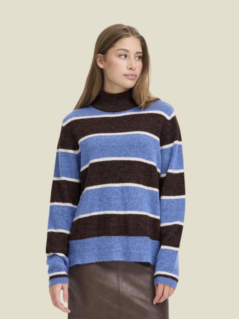 Longsleeve Edeen Coffee Bean Stripe