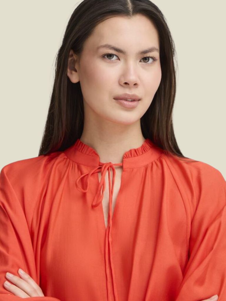 Blouse Karlani Fiery Red