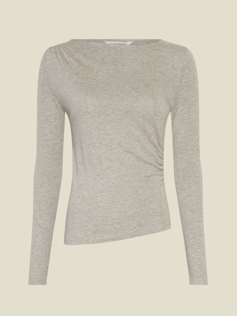 Longsleeve Melisse B Warm Light Grey