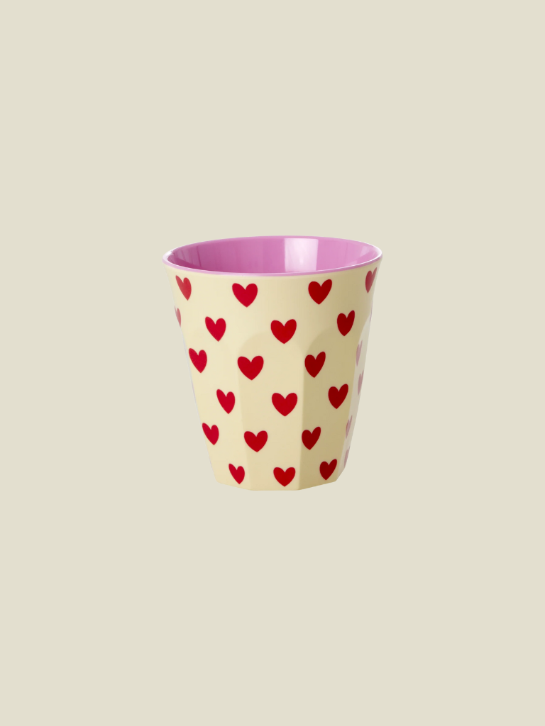 Melamine Cups Darling Hearts