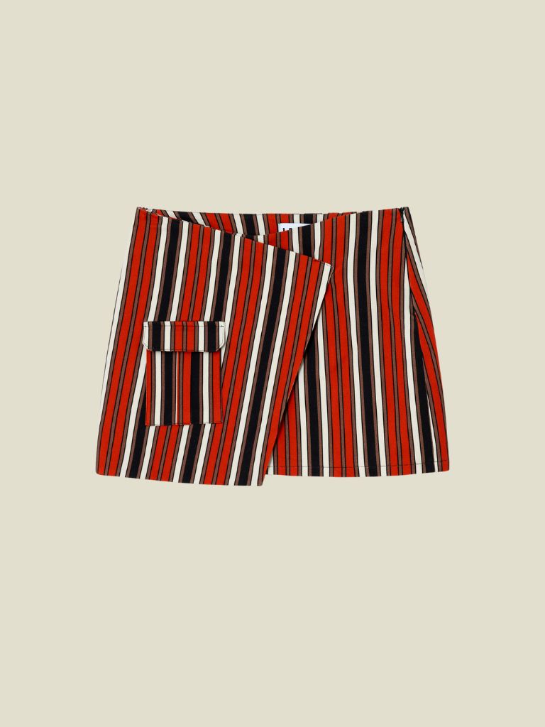 Mini Skirt Noa Gate Pocket Red