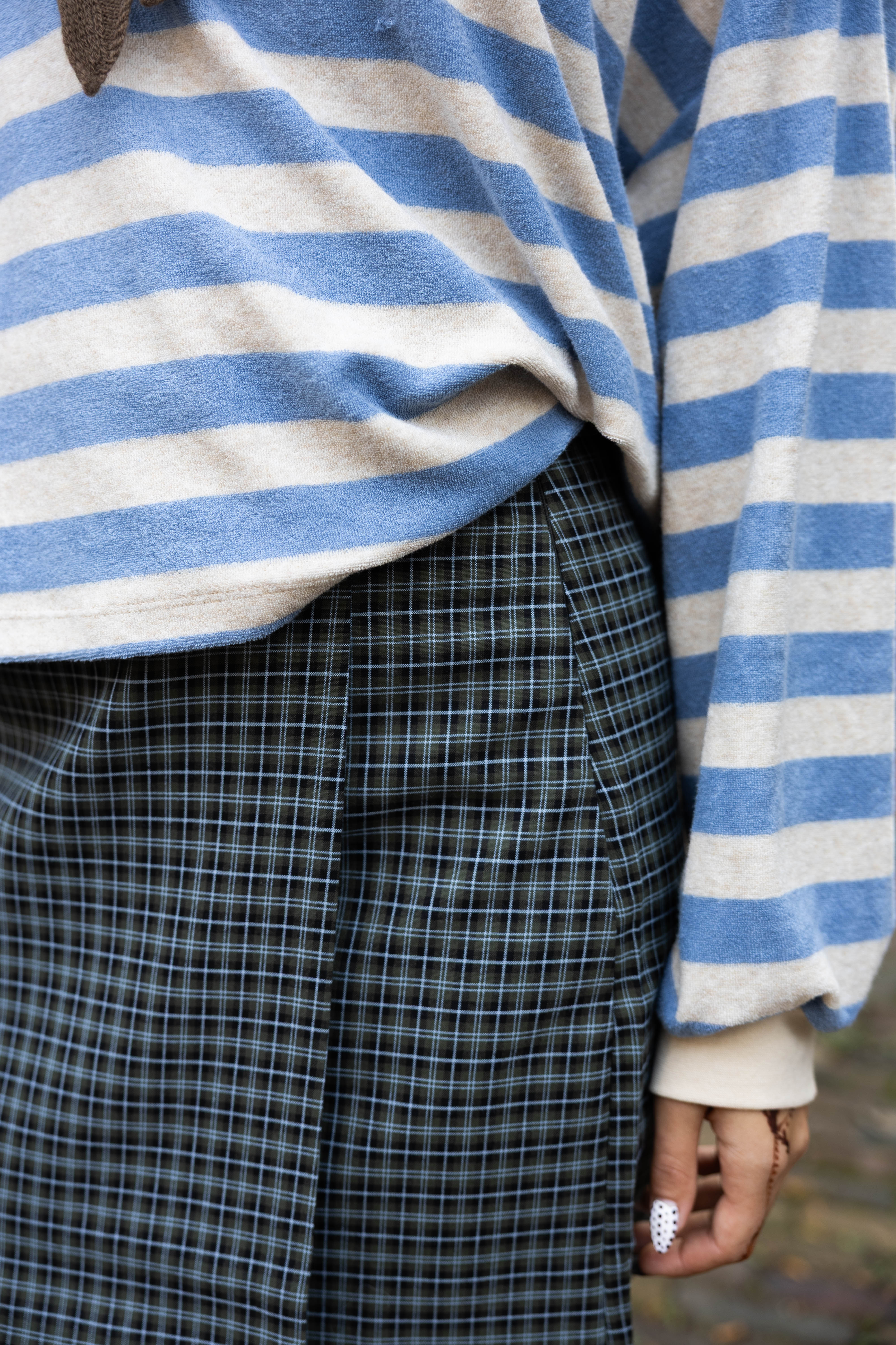 Skirt Dore Check Green