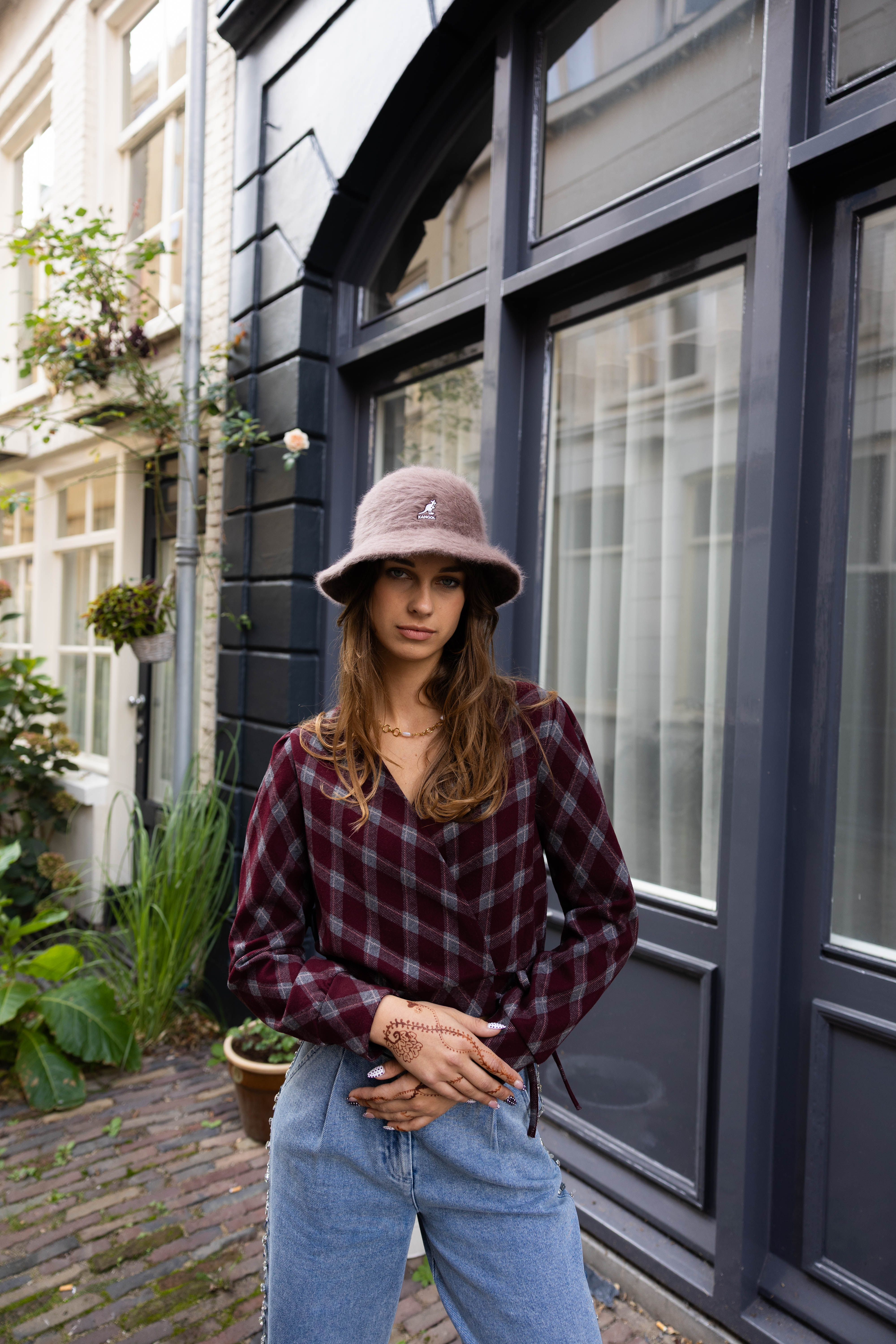 Bucket Hat Furgora Casual Brown