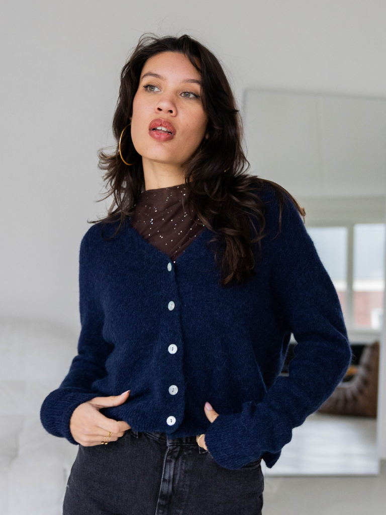 Cardigan Nanouki Marine