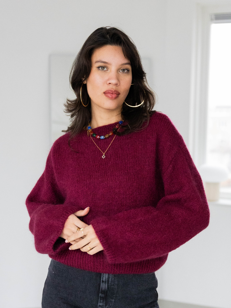 Pull Nevra Bordeaux