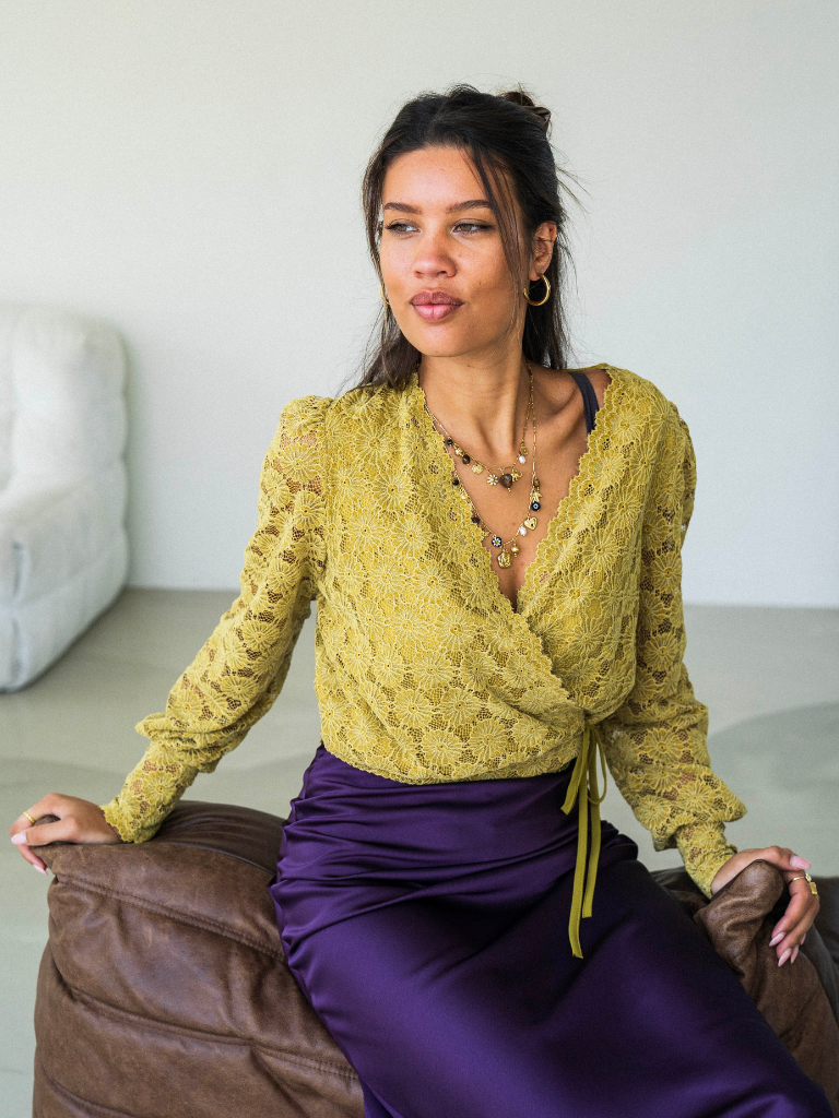 Blouse Liesbeth Vert