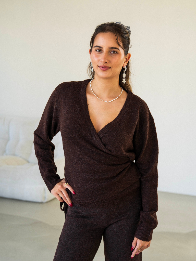 Cardigan Savannah Brown