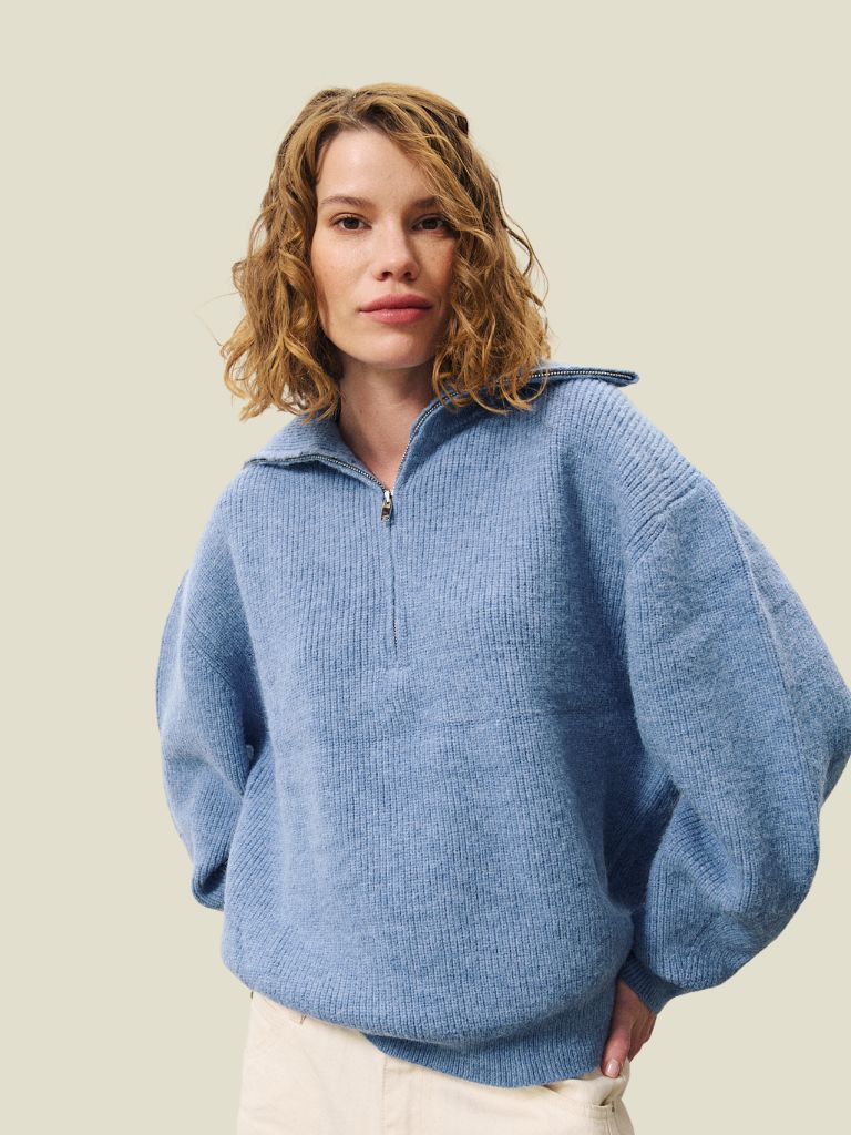 Pull Naemi Bleu Jean