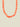 Necklace Beaded Orange