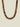 Necklace Big Resin Stones Brown