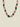 Necklace Big Shaped Beads Green