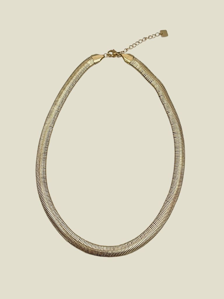 Necklace Big Snake Gold