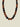 Necklace Brown Beads Multi