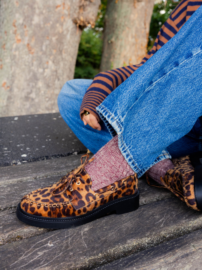 Long Socks Ulrika Wine Red