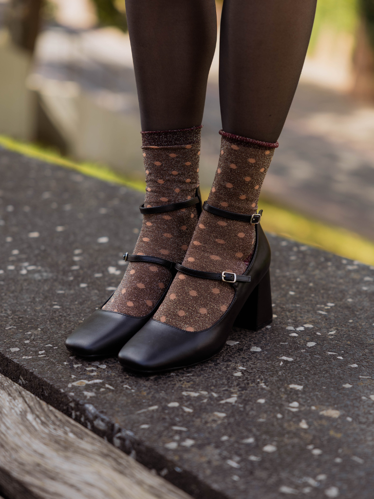 Socks Donna Glitter Hot Chocolate